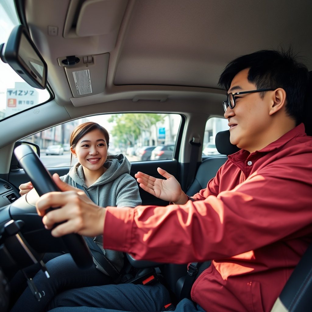 運転インストラクターのトレーニング